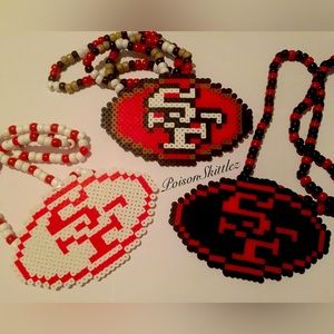 49ers Necklace San Francisco Niners sports football super bowl